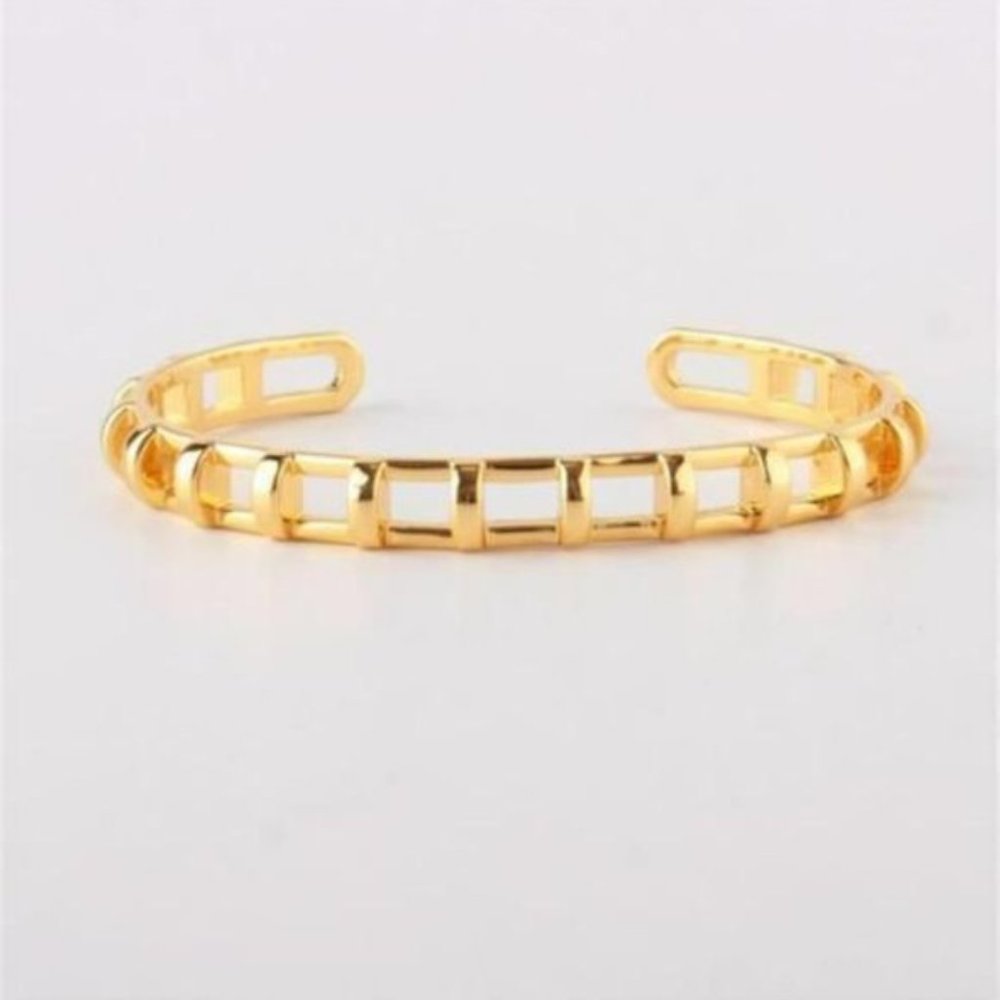 Stella & Dot Cage Cuff - Gold